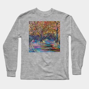 Colourful woodland Long Sleeve T-Shirt